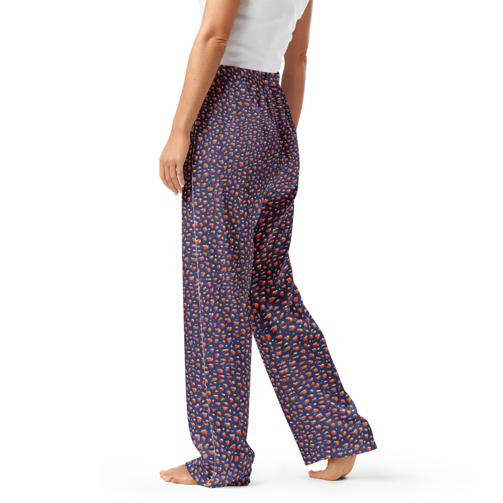 Citrus Current on Women's Pajama Pants — Left