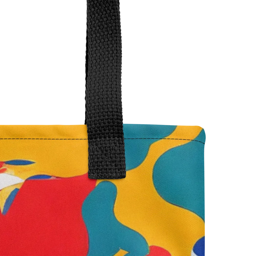 Harlequin Aviary on Tote Bag — Product details