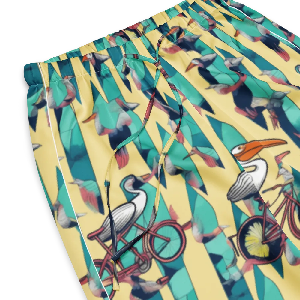 Teal Wings on Women's Pajama Pants — Product details