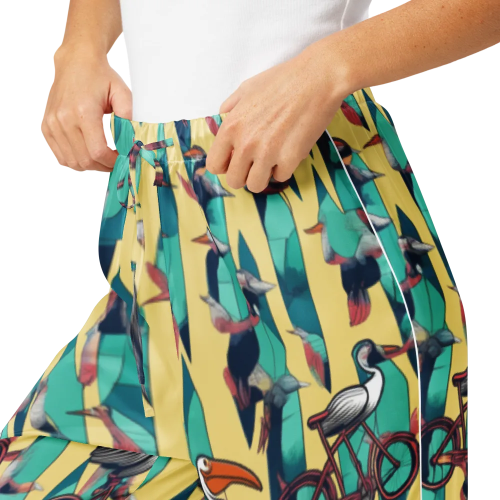 Teal Wings on Women's Pajama Pants — Product details