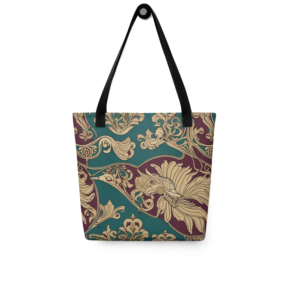 Peacock Reliquary on Tote Bag — Front