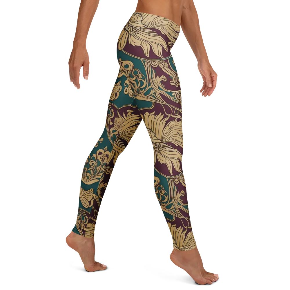 Peacock Reliquary on Leggings — Right