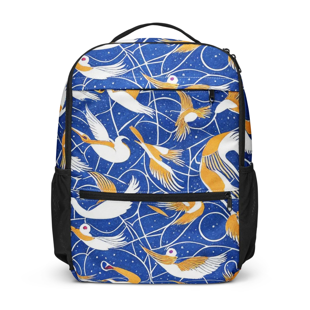 Saffron Flight on Utility Backpack — Front