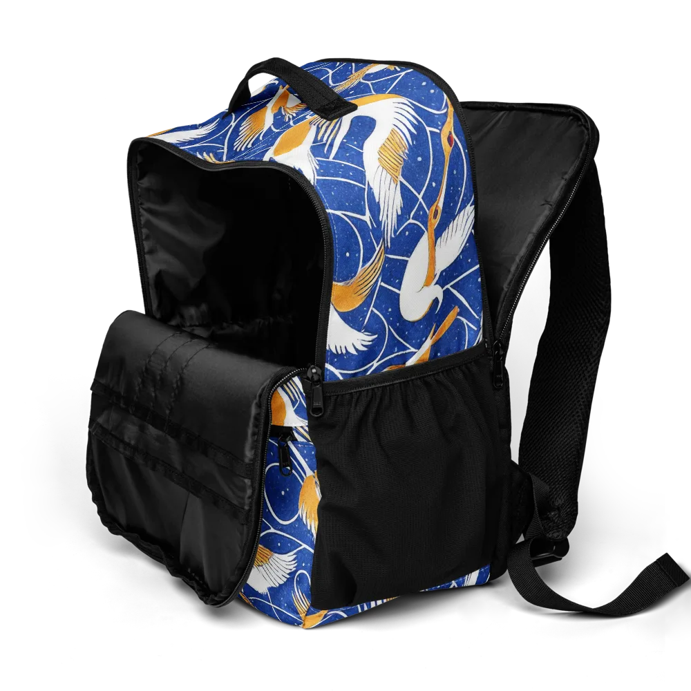Saffron Flight on Utility Backpack — Product details 2
