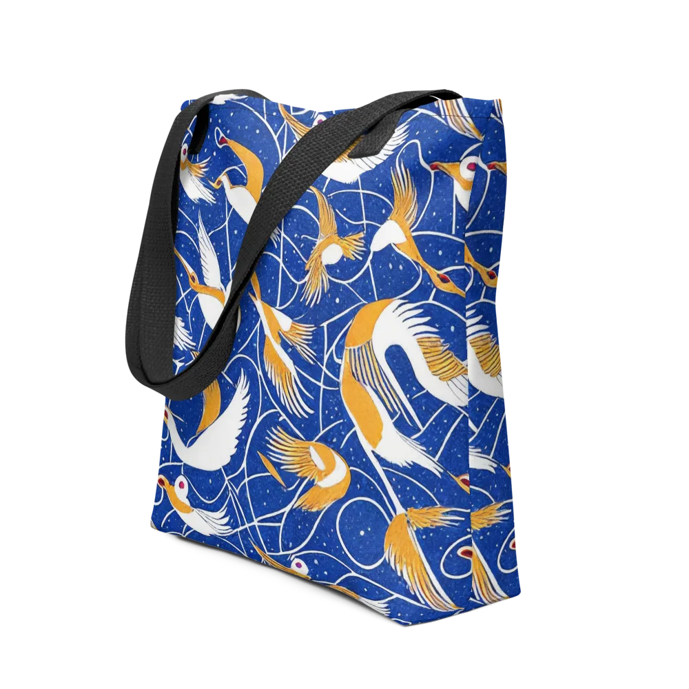 Saffron Flight on Tote Bag — Front