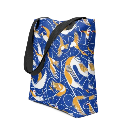Saffron Flight on a Tote Bag