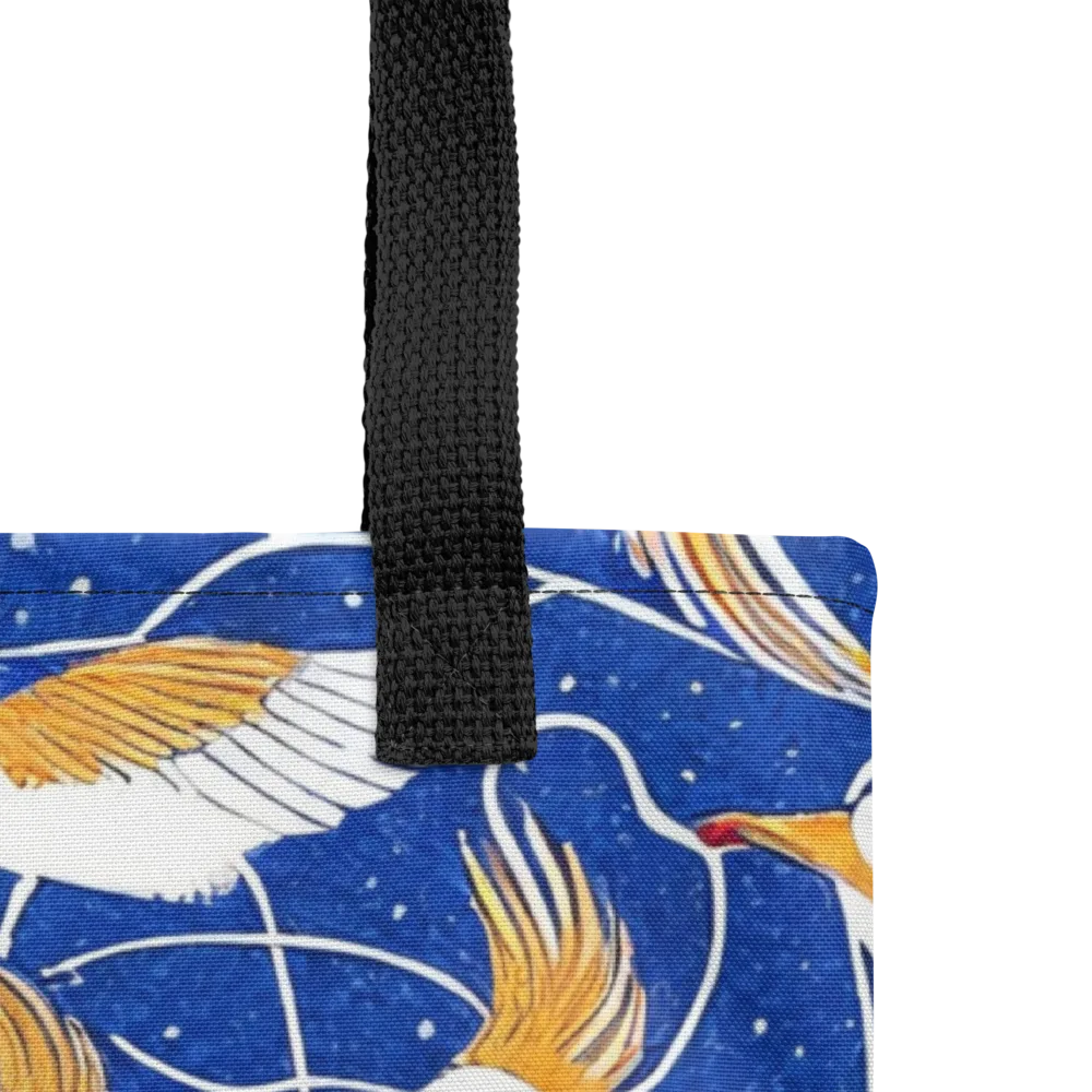 Saffron Flight on Tote Bag — Product details