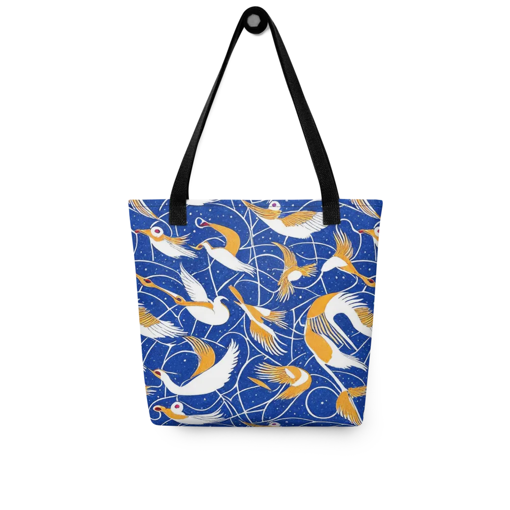 Saffron Flight on Tote Bag — Front