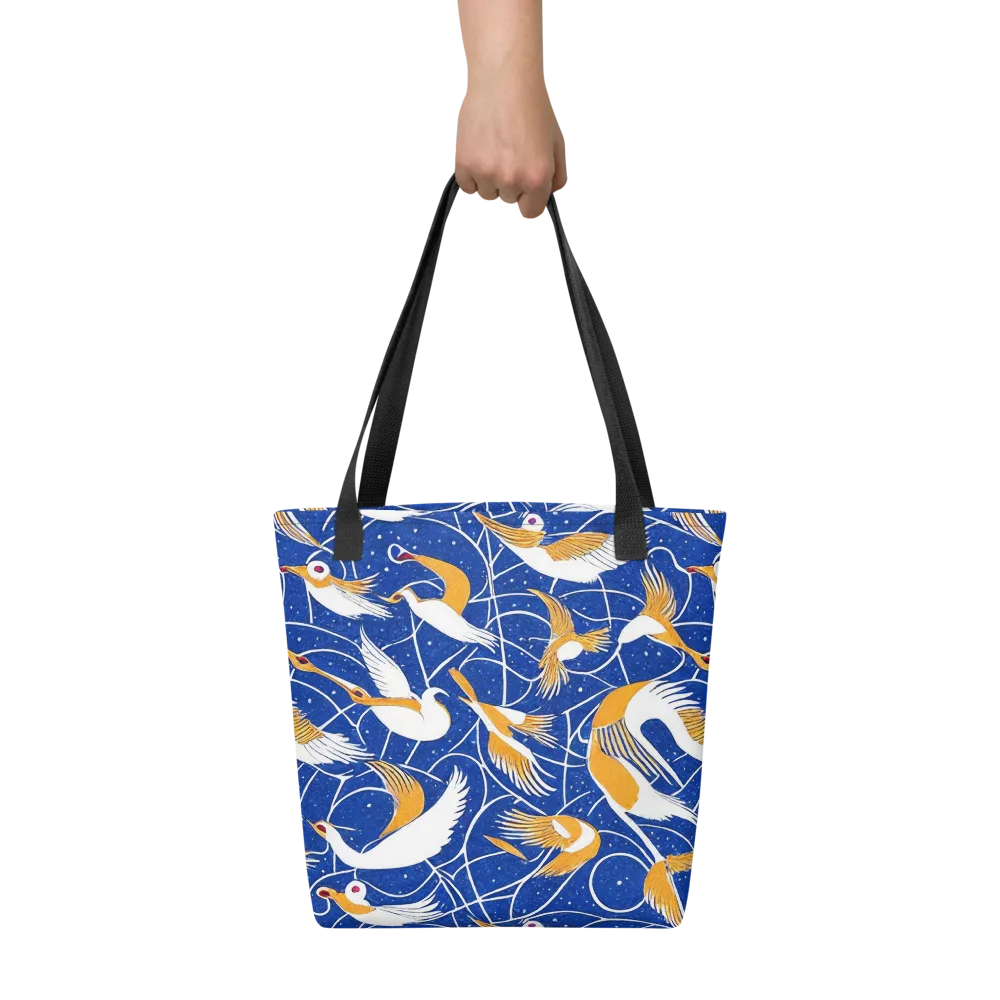 Saffron Flight on Tote Bag — Front