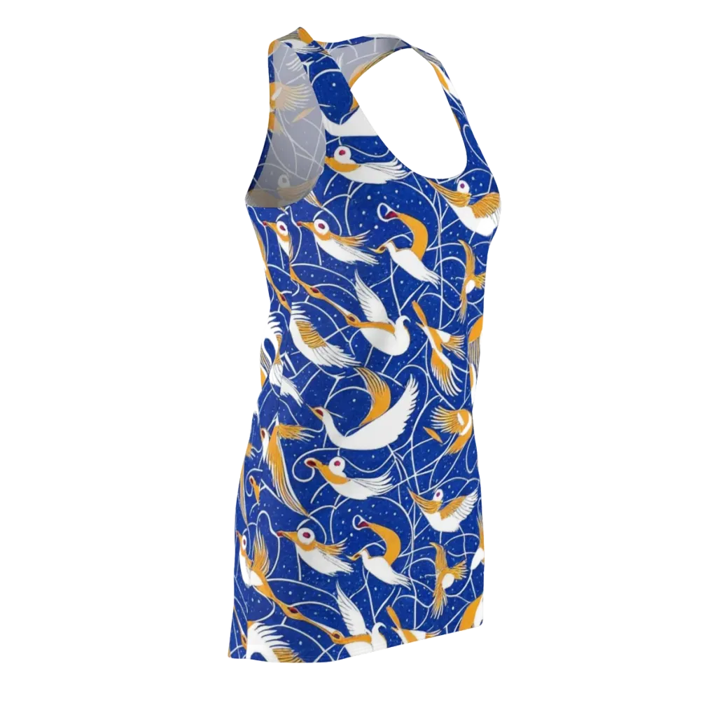 Saffron Flight on Racerback Dress — Front Side