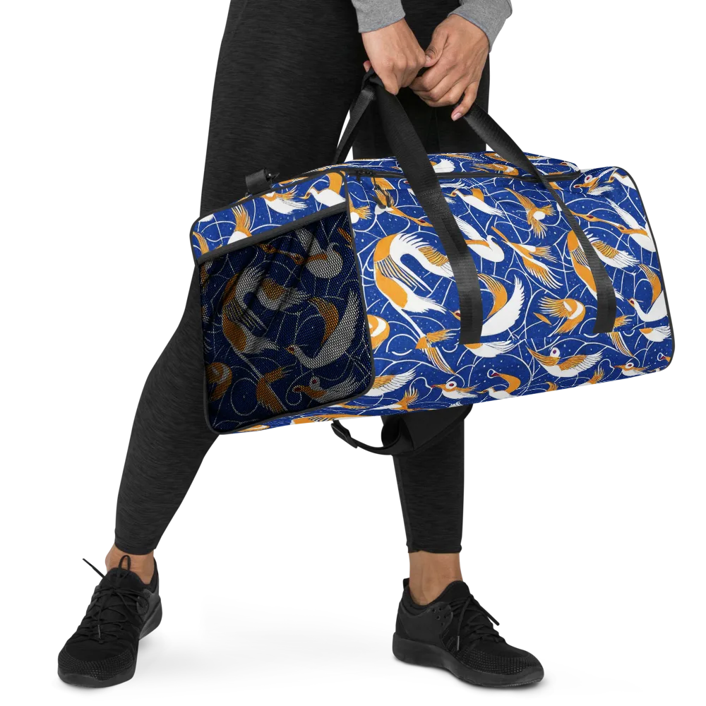 Saffron Flight on Duffle Bag — Right Front