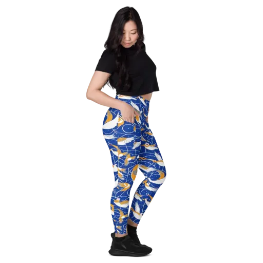 Saffron Flight on a Leggings with Pockets