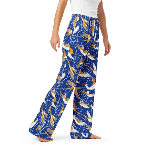 Saffron Flight on a Women's Pajama Pants