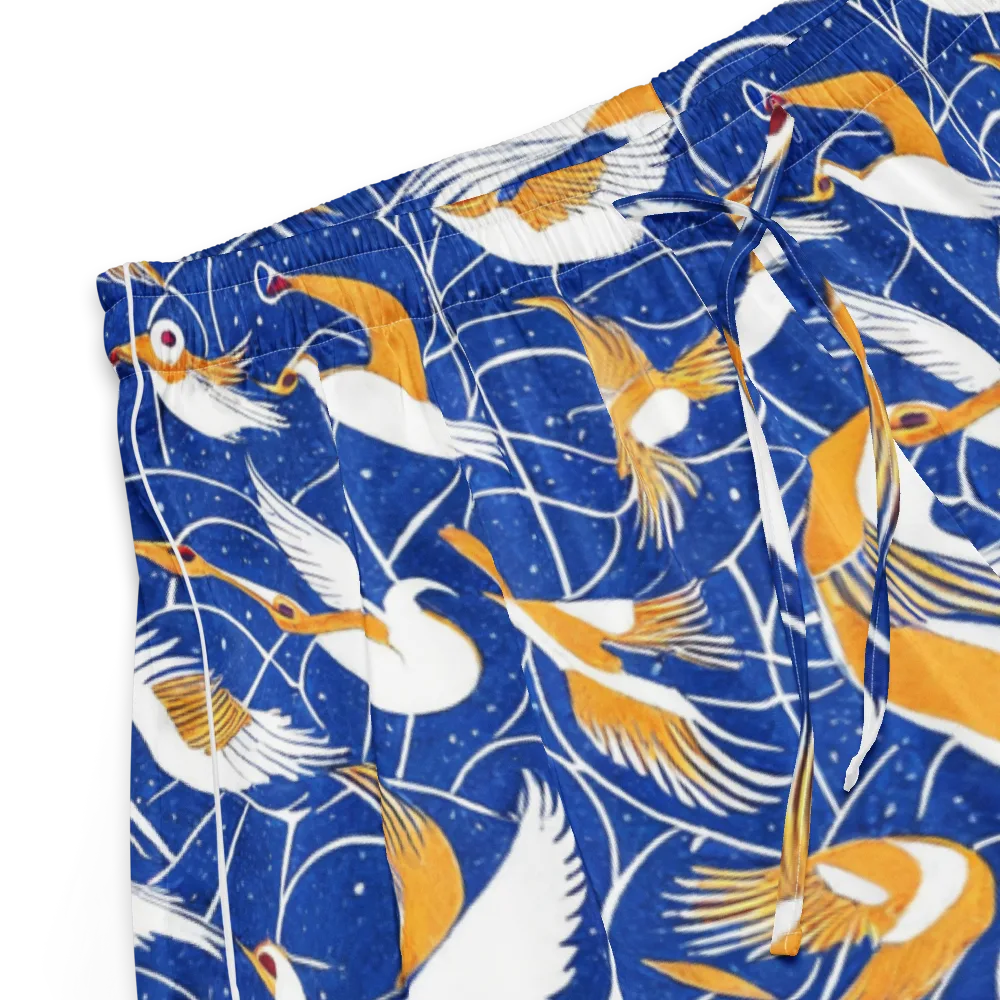 Saffron Flight on Women's Pajama Shorts — Product details