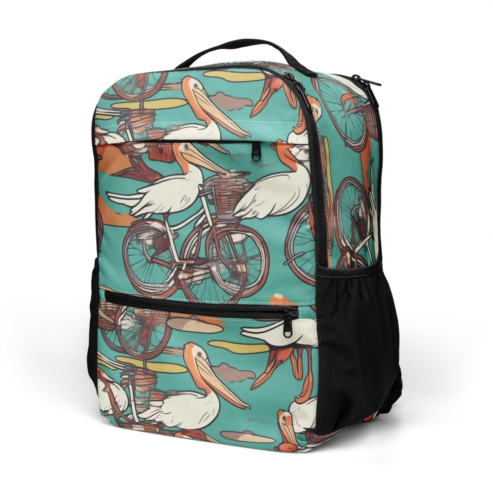 Tropicodrome on Utility Backpack — Left Front