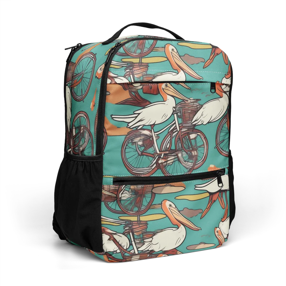 Tropicodrome on Utility Backpack — Right Front