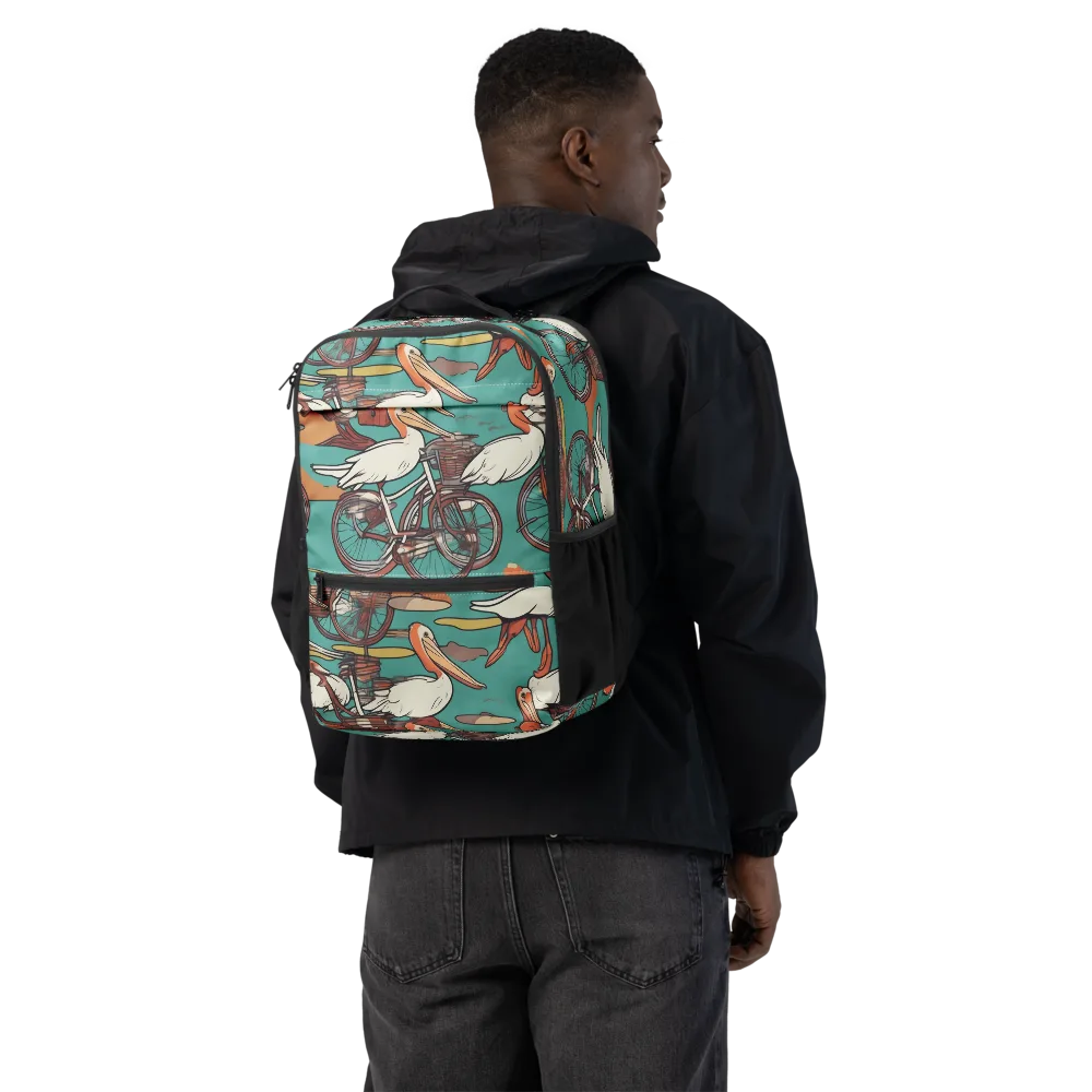Tropicodrome on Utility Backpack — Back