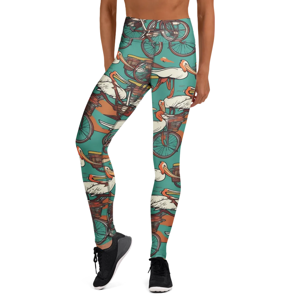 Tropicodrome on Yoga Leggings — Front