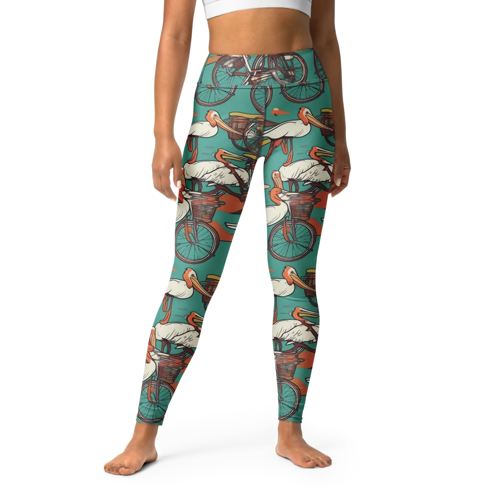 Tropicodrome on Yoga Leggings — Front