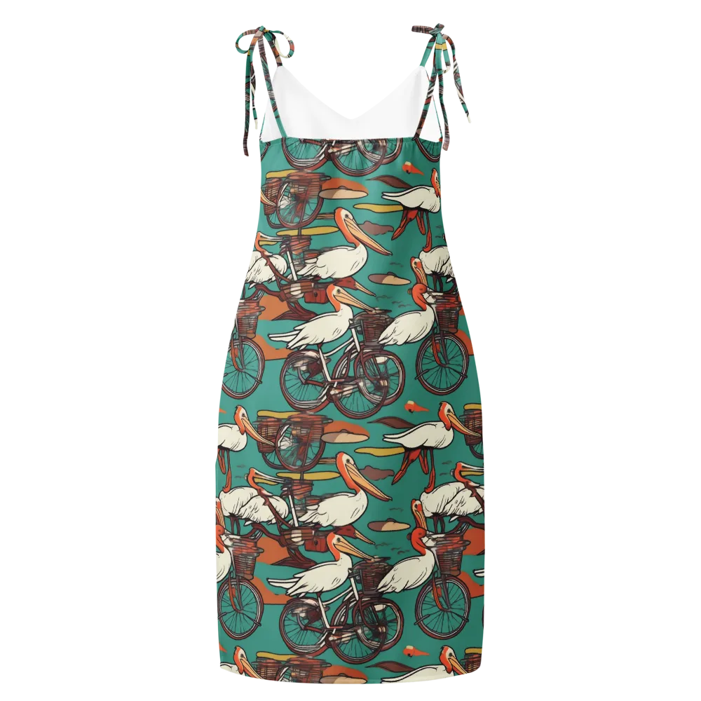 Tropicodrome on Slip Dress — Back