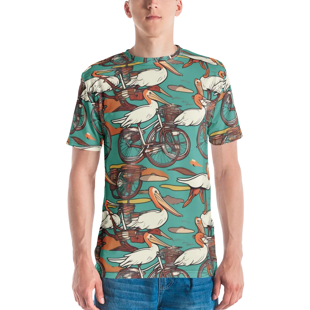Tropicodrome on Men's Crew Neck T-Shirt — Front