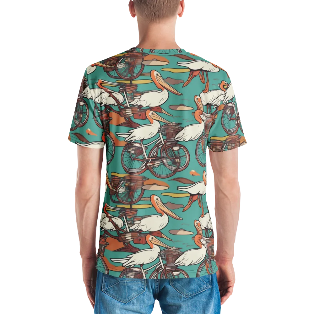 Tropicodrome on Men's Crew Neck T-Shirt — Back