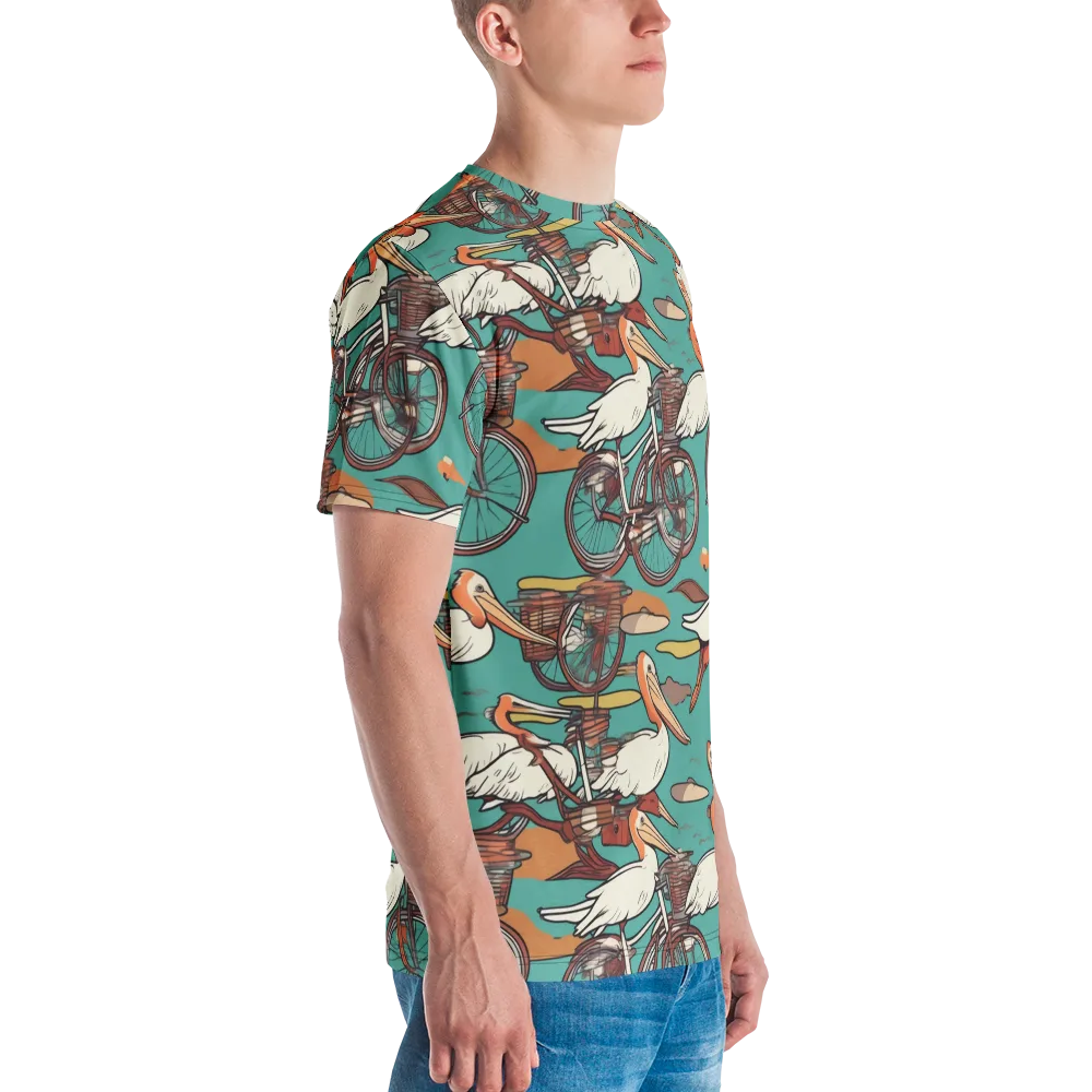 Tropicodrome on Men's Crew Neck T-Shirt — Right