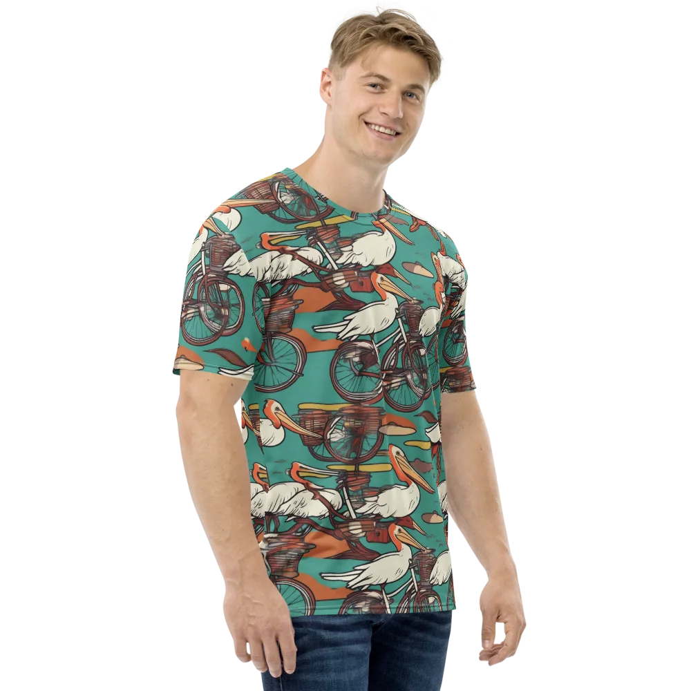 Tropicodrome on Men's Crew Neck T-Shirt — Right
