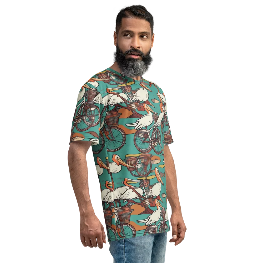 Tropicodrome on Men's Crew Neck T-Shirt — Right