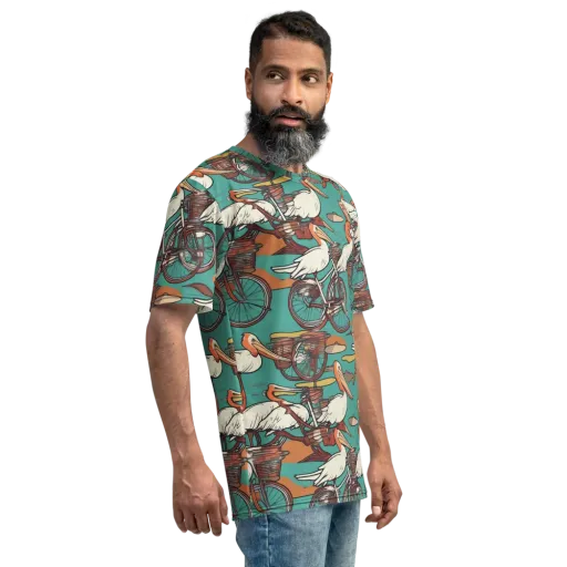 Tropicodrome on a Men's Crew Neck T-Shirt