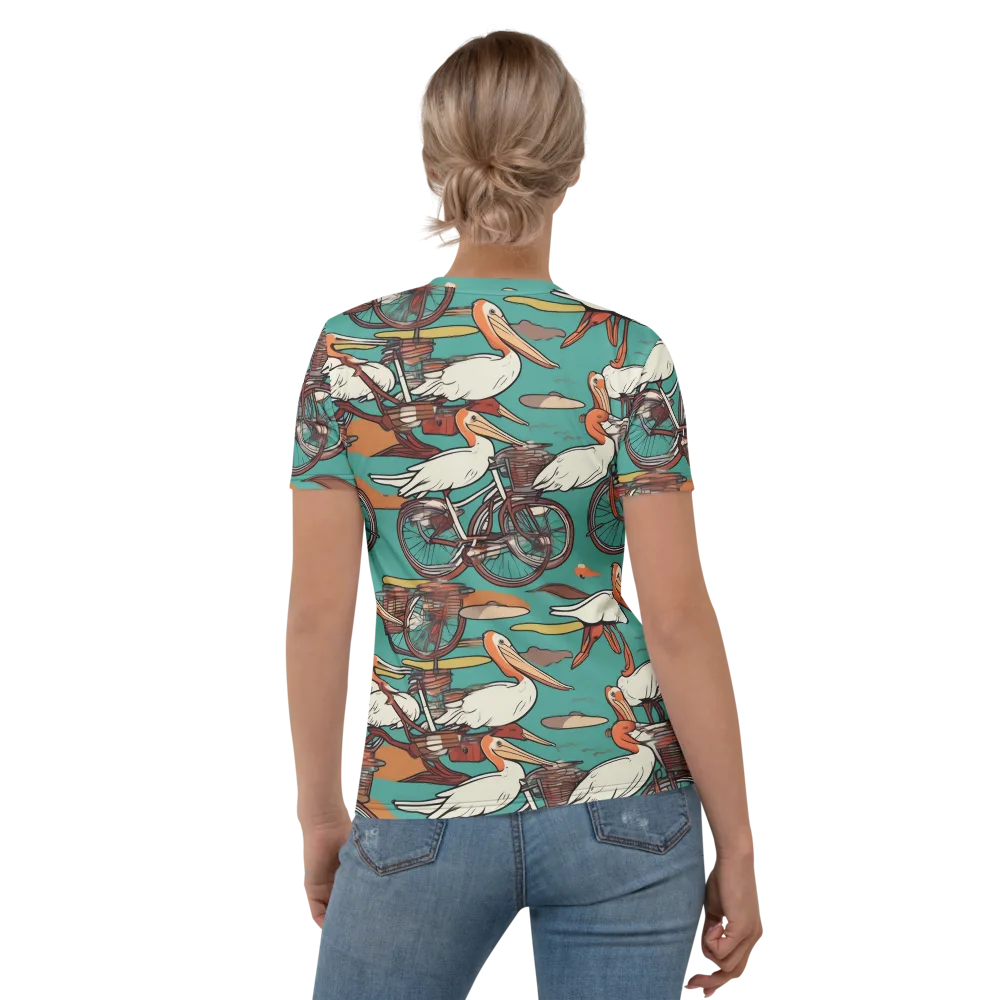 Tropicodrome on Women's Crew Neck T-Shirt — Back