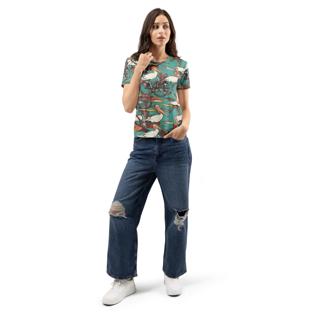 Tropicodrome on Women's Crew Neck T-Shirt — Front