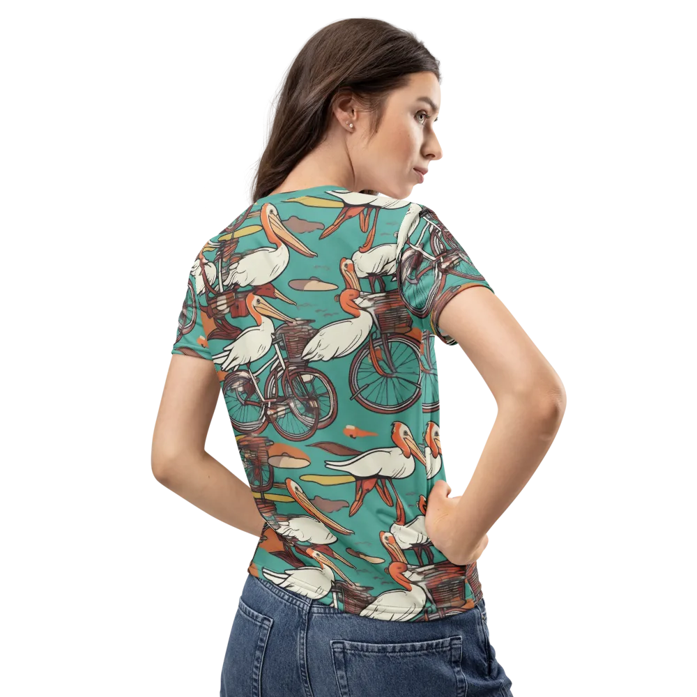 Tropicodrome on Women's Crew Neck T-Shirt — Back