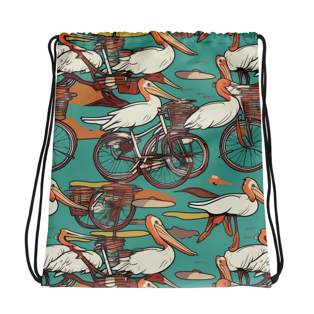 Tropicodrome on Drawstring Bag — Photo