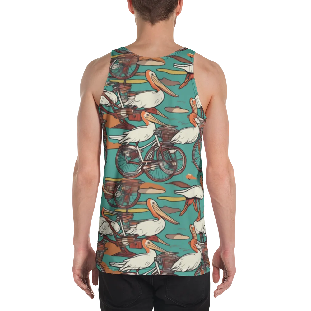 Tropicodrome on Men's Tank Top — Back