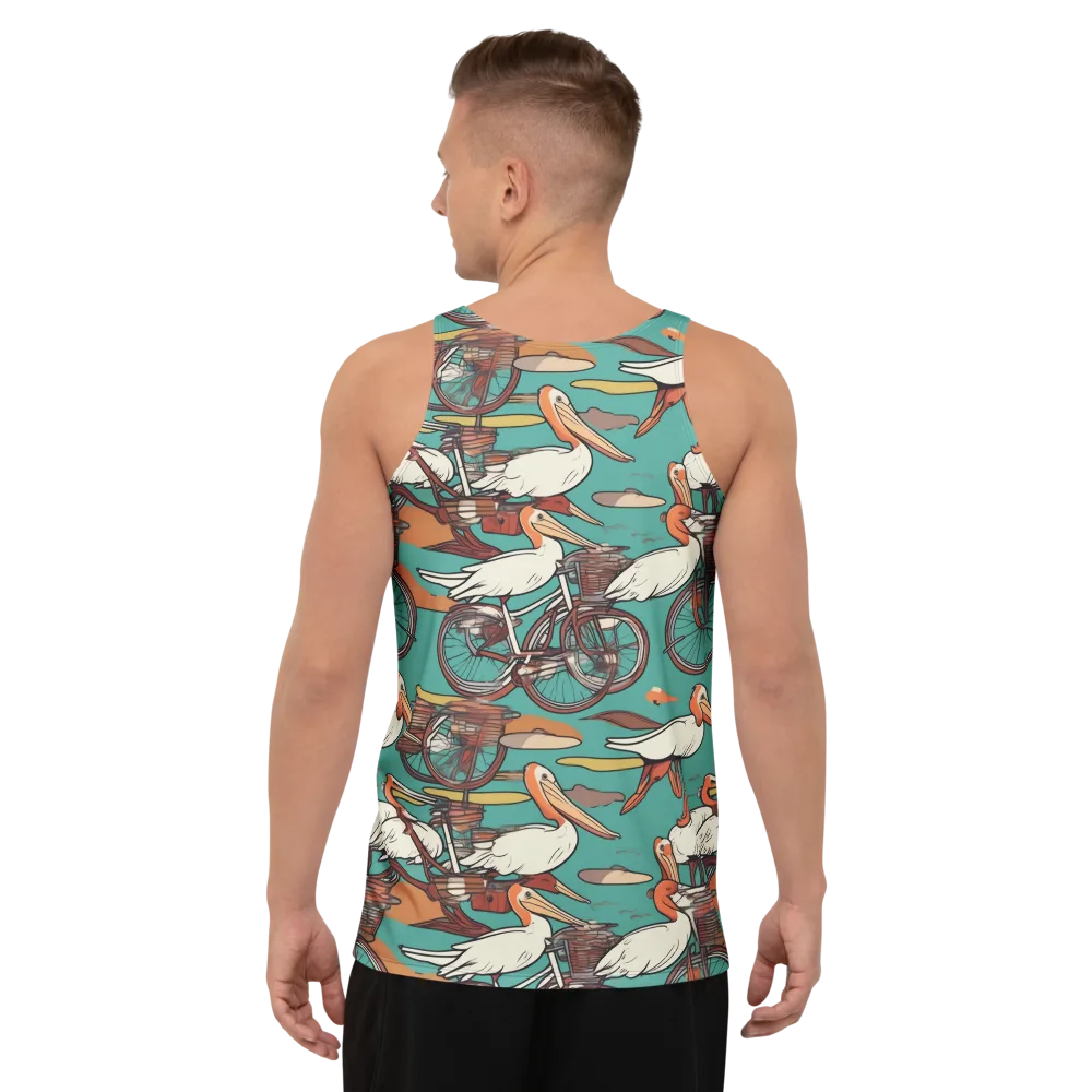 Tropicodrome on Men's Tank Top — Back