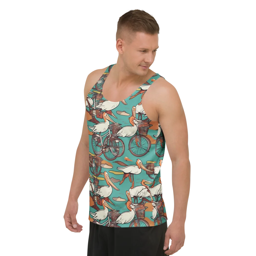 Tropicodrome on Men's Tank Top — Left Front