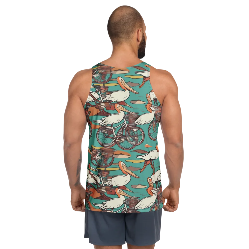 Tropicodrome on Men's Tank Top — Back