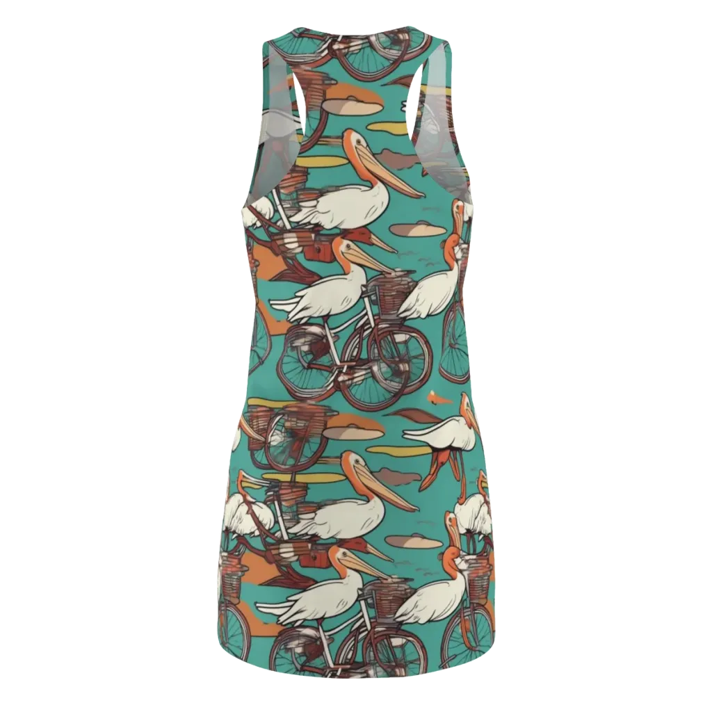 Tropicodrome on Racerback Dress — Back