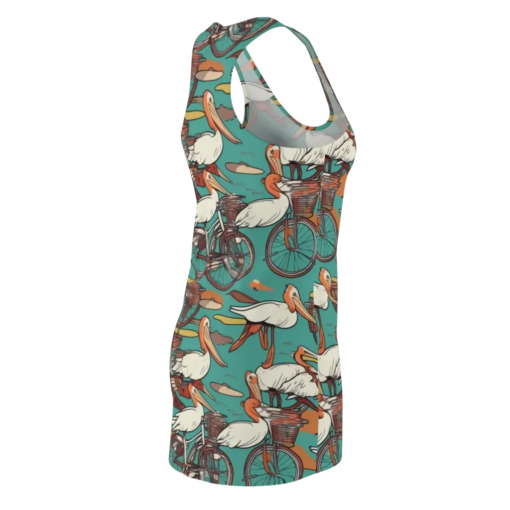Tropicodrome on Racerback Dress — Back Side
