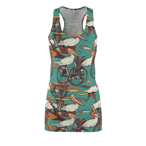 Tropicodrome on a Racerback Dress