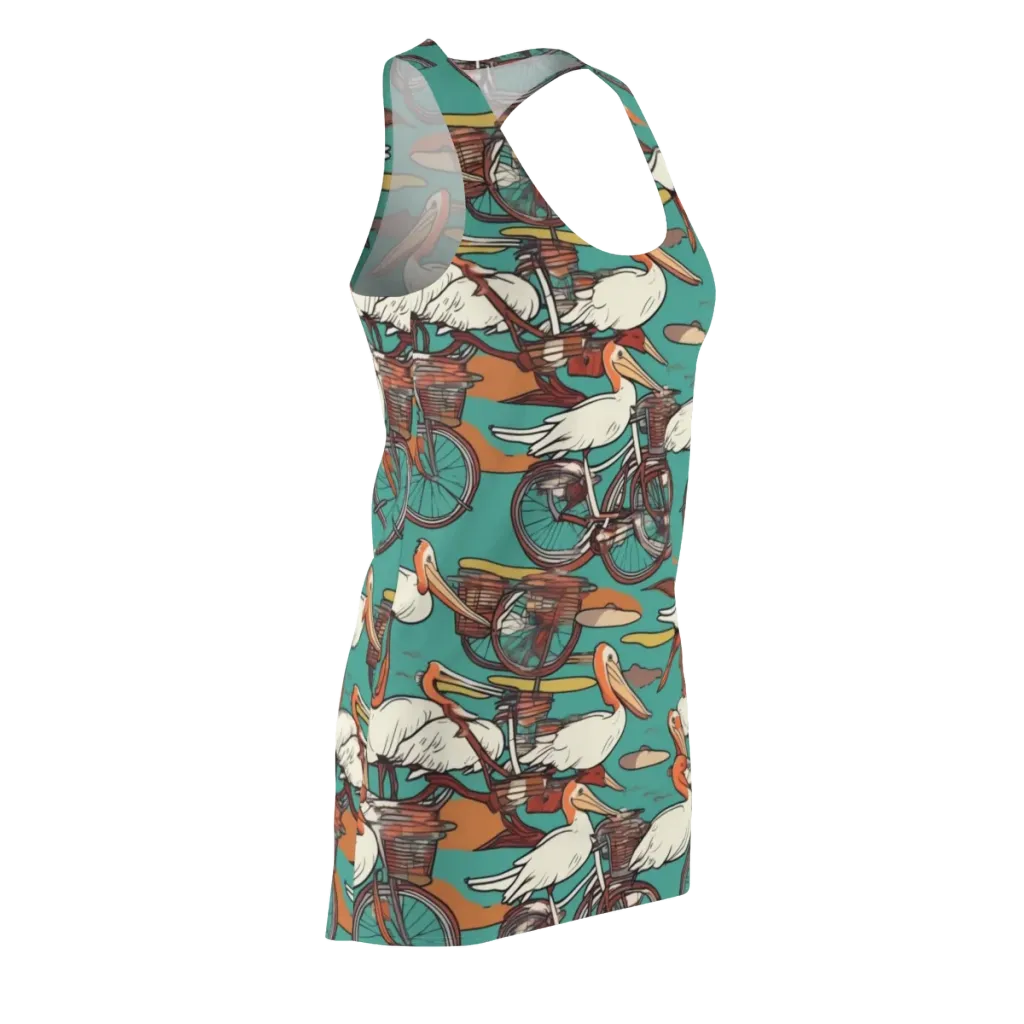Tropicodrome on Racerback Dress — Front Side