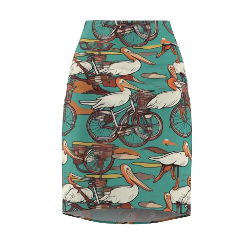 Tropicodrome on a Pencil Skirt