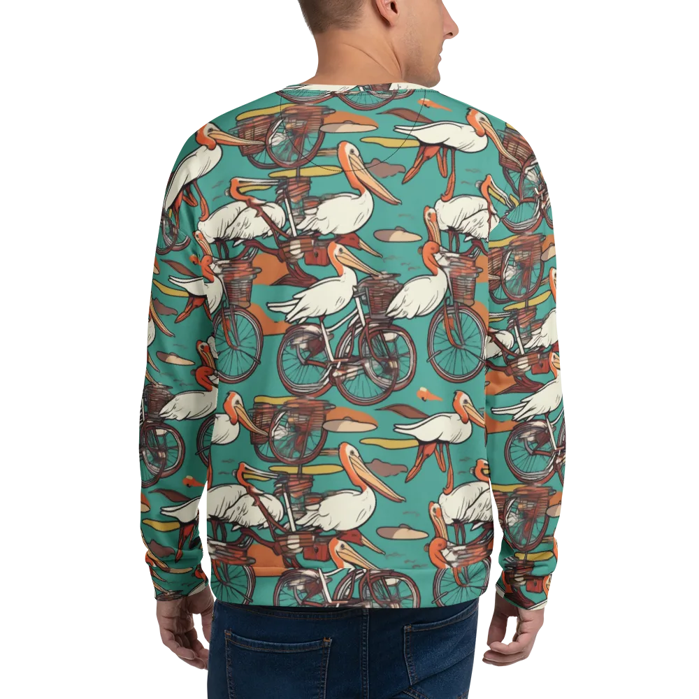 Tropicodrome on Sweatshirt — Back