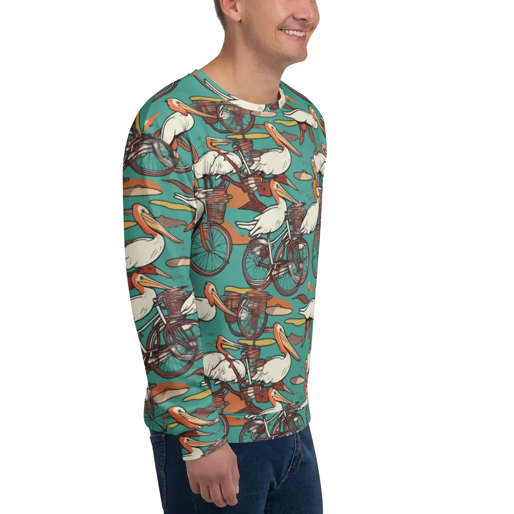 Tropicodrome on Sweatshirt — Right Front