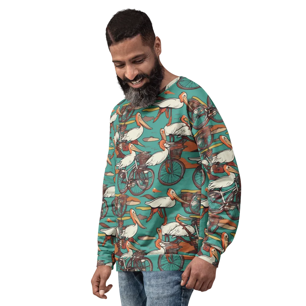 Tropicodrome on Sweatshirt — Left Front