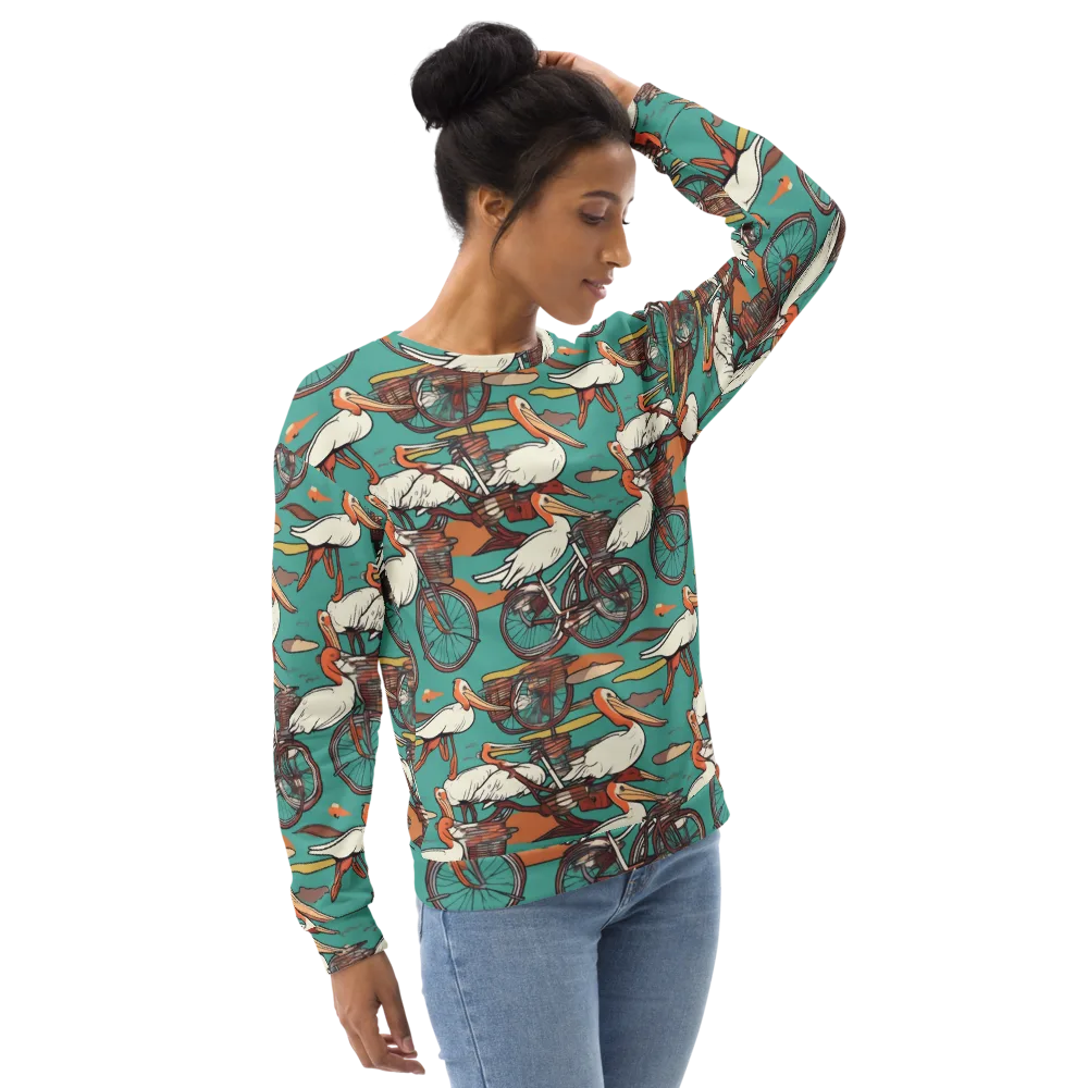 Tropicodrome on Sweatshirt — Right Front