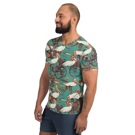 Tropicodrome on a Men's Athletic T-Shirt