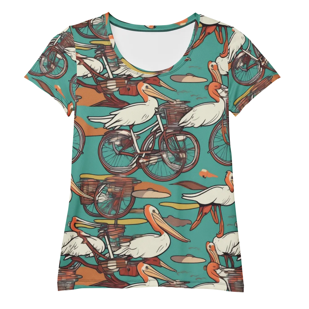 Tropicodrome on Women's Athletic T-Shirt — Front