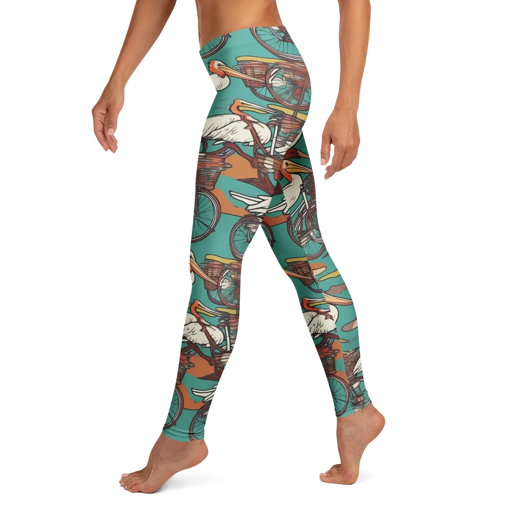 Tropicodrome on Leggings — Left